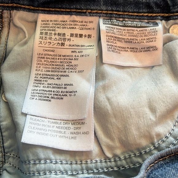 Levi’s Classic Capri Mid Rise Size 8 - Picture 11 of 16